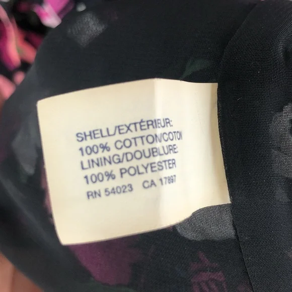 GAP Floral Tie Waist Dress - Picture 10 of 12